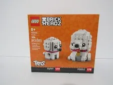 LEGO BRICKHEADZ 40546 POODLE & PUPPY NEW IN BOX