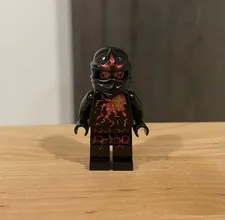LEGO Ninjago NRG Cole Minifigure 9572 Rare Excellent Shape