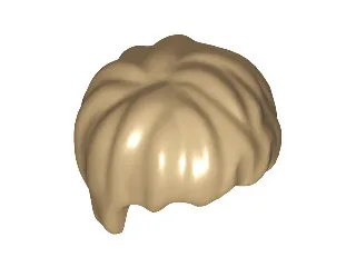 LEGO Minifigure, Hair Short Tousled Part 40233
