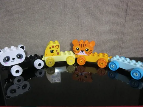 Lego Duplo My First Animal Train Tiger Giraffe Panda Bear