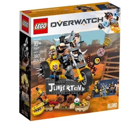 Lego Overwatch 75977 Junkrat And Roadhog / New Factory Sealed Set