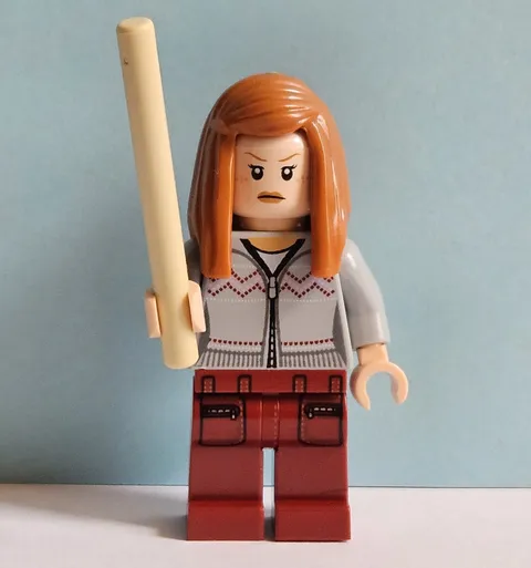 New Lego Harry Potter Ginny Weasley Minifigure with Wand  hp090  4840