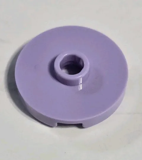 LEGO Parts - Lavender Tile, Round 2 x 2 with Open Stud - No 18674