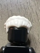 LEGO 64807 White Hair Female Short, Braided on Sides