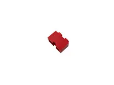 2 Lego® 12V TRAIN Railway Cable Channel 2x1 RED (exp. 4558)