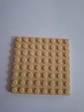 No 433.  1x Lego plate 8x8.  41539. Beige