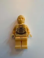 RARE VINTAGE LEGO Star Wars | C-3PO (Pearl Light Gold) - Item No: sw0010