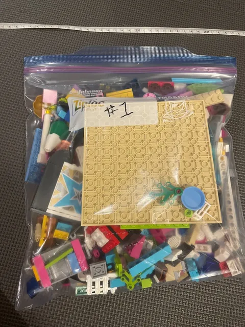 Genuine LEGO Friends Bulk Bricks Plates Building Pieces Mixed Lot #1