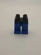LEGO Minifigure Legs Blue Pants & Black Hips 