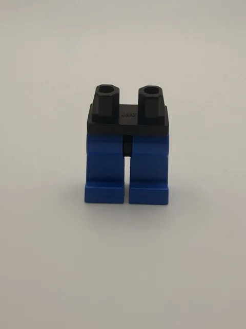 LEGO Minifigure Legs Blue Pants & Black Hips 