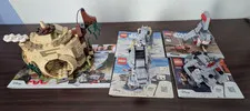Lot of 5 LEGO Star Wars Builds with Instructions- 75208, 75265, 75295, 75298