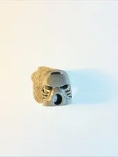 Lego Bionicle kanohi Hua mask dark grey32505