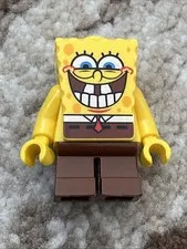 LEGO Spongebob Squarepants Minifigure bob021 3833 Grinning CMF Lot Rare Retired 