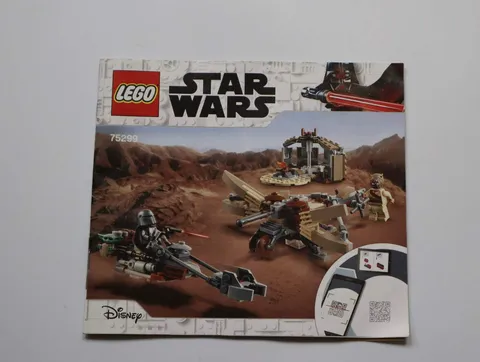 LEGO® Star Wars™ 75299 Trouble on Tatooine™ Instruction Manual Only!