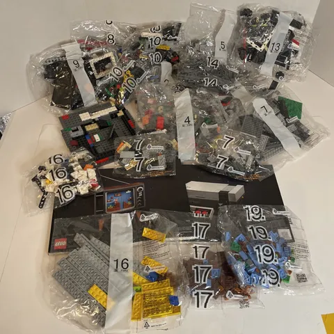 LEGO 71374 Nintendo Entertainment System: 18 Sealed Bags 2 Books. PARTIAL Set