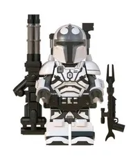 Star Wars Heavy Infantry Steal Armored White Mandalorian Force Lego New Read 