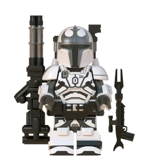 Star Wars Heavy Infantry Steal Armored White Mandalorian Force Lego New Read 