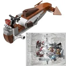 LEGO Count Dooku's Speeder build ONLY (NEW, NEVER BUILT) 75017 Duel on Geonosis