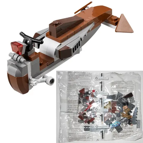 LEGO Count Dooku's Speeder build ONLY (NEW, NEVER BUILT) 75017 Duel on Geonosis