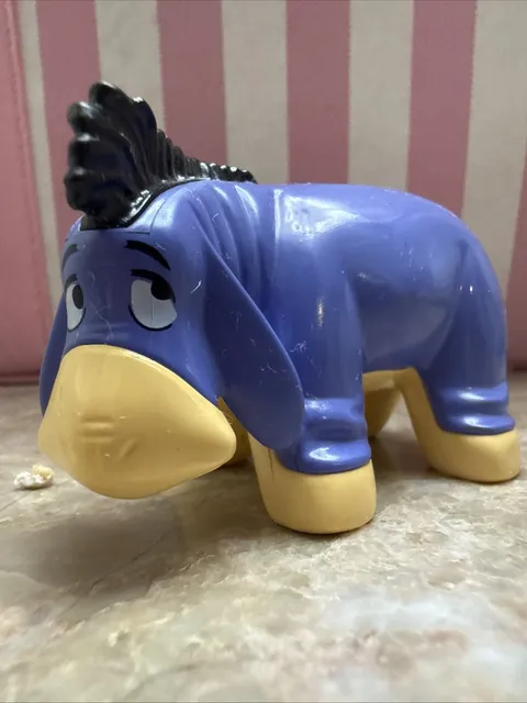 Vintage LEGO Duplo Winnie the Pooh EEYORE Donkey Figure Animal Toy 1999 #76299