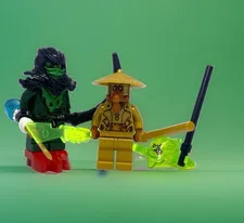 GOLDEN GUARD NINJAGO LEGO + MORRO  (p)