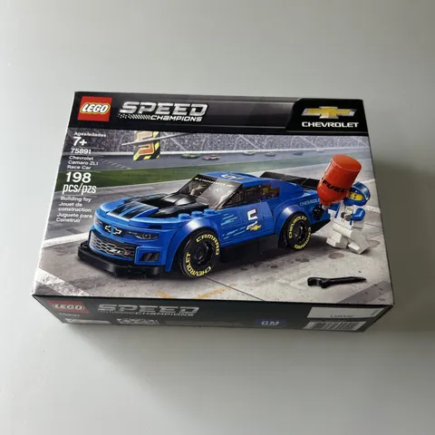 LEGO Speed Champions Chevrolet Camaro ZL1 Race Car 75891 Brand New (198pcs)