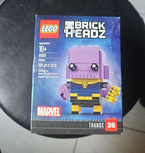 LEGO BrickHeadz Marvel Thanos 41605 Avengers Infinity War - NEW Factory Sealed