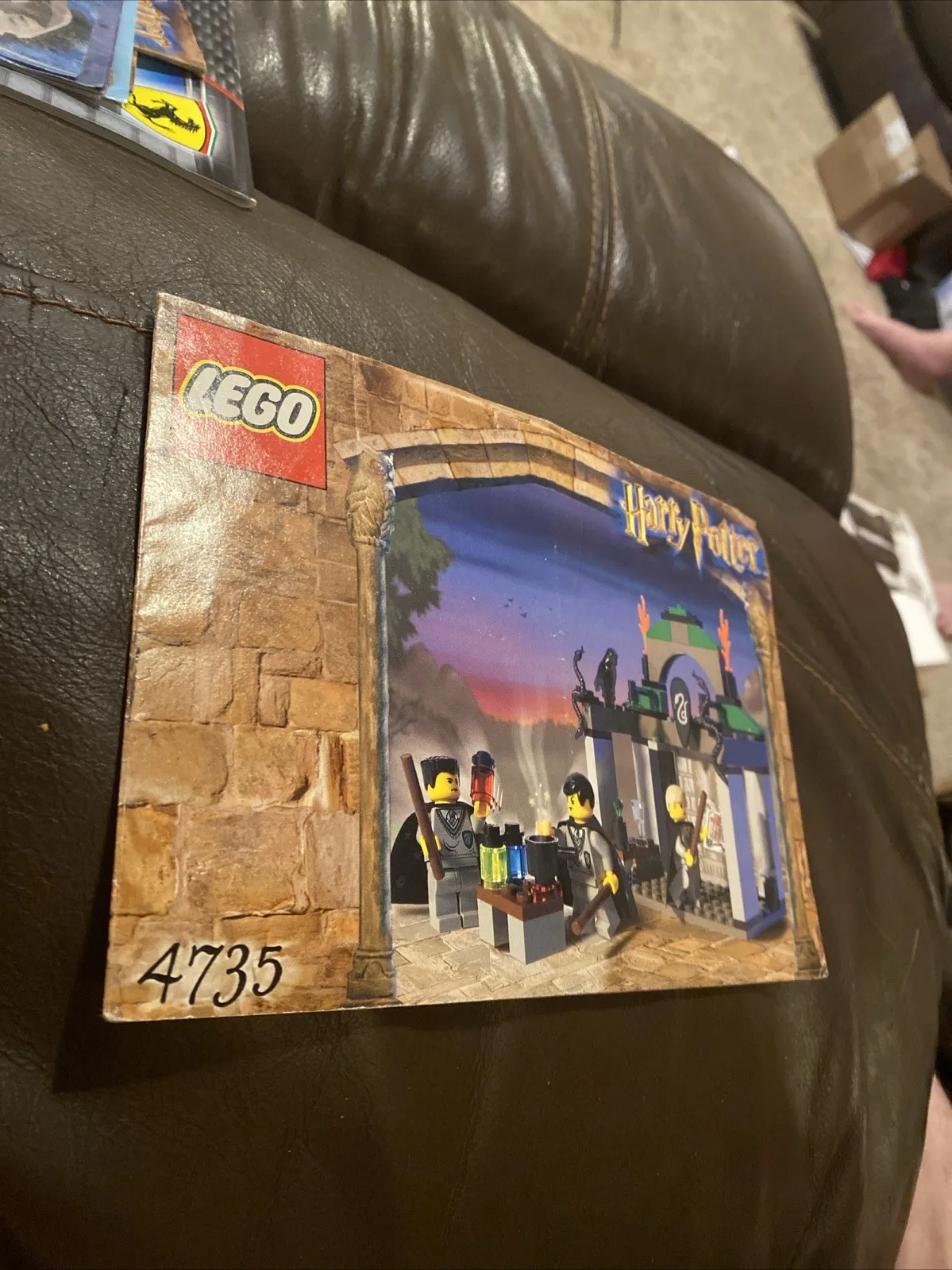 Lego Harry Potter Slytherin (4735) Instruction Booklet Only