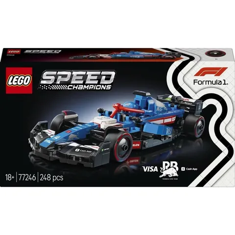 LEGO Speed Champions Visa Cash App RB VCARB 01 F1 Race Car 77246 NEW SEALED