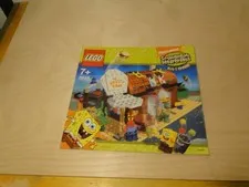 LEGO SpongeBob SquarePants 3825 Instruction Manual Only