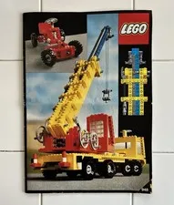 Rare 1979 Vintage Lego Master Builder Instruction Book - Early Technic Book