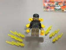 LEGO Spider-Man ELECTRO Minifigure with Electricity Wings
