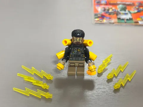 LEGO Spider-Man ELECTRO Minifigure with Electricity Wings