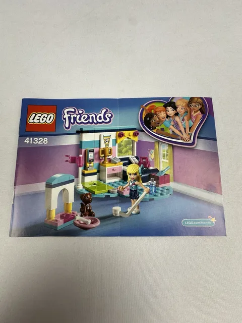 Lego 41328 Friends Stephanie's Bedroom Instructions Manual ONLY 