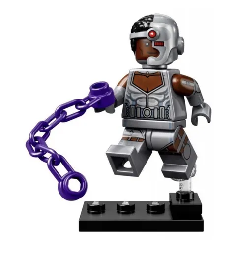 Brand New Lego Minifigures Cyborg DC Super Heroes Series 71026 