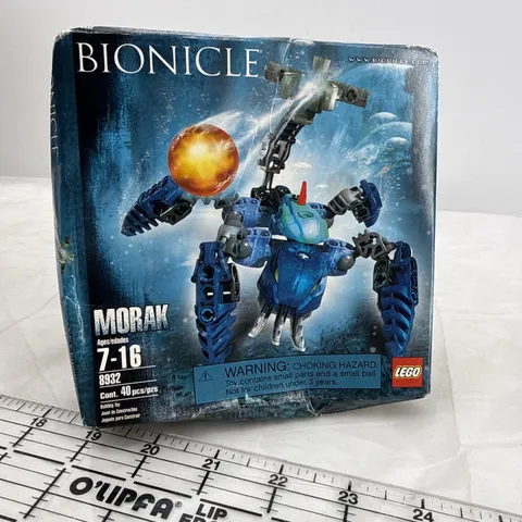 LEGO Bionicle 8932 Morak NEW! RARE! Glow in the Dark Zamor Air Sphere