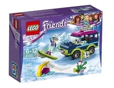 LEGO Friends 41321 Snow Resort Off-Road Car Winter Ski Vehicle Set 141pcs