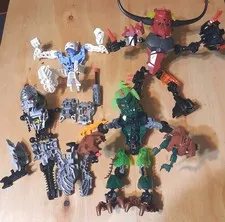 Bionicle piece lot sets 44007,44001,8976,7157 Hero Factory   Villains Misc Rare