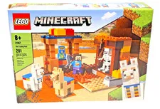 LEGO Minecraft 21167 The Trading Post Upcycled 100% Complete ✨Carefully Shipped