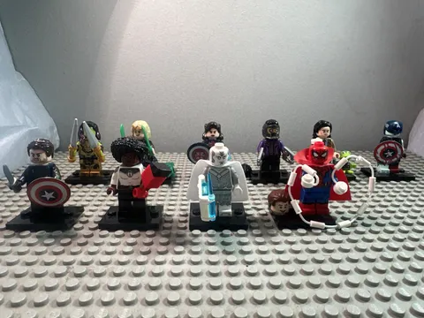 Lego Marvel Minifigure Series 1 And Extra Marvel Minifigs