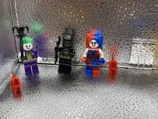 LEGO Minifigures DC Batman, Joker, Harley Quinn Lot of 3