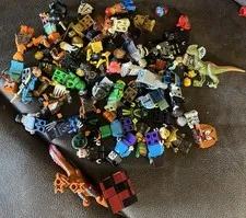 Huge Bulk LEGO Lot Brick,Minifigures, from LEGO ninjago,Jurassicworld,etc