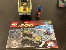 LEGO Marvel Super Heroes Captain America vs. Hydra (76017) W Manual