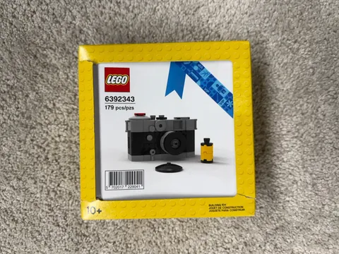 LEGO Promotional 6392343 Vintage Camera Retired VIP Insiders Set New Sealed Box
