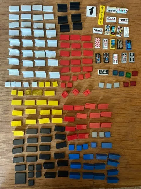 LEGO WALL PANELS, CORNERS, TILES, LOT