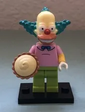 LEGO® Krusty Clown Minifigure Collectible Series Simpsons 1 - CMF 71005 Retired