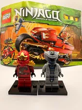 LEGO NINJAGO Kai's Blade Cycle 9441 Complete Set 188 pcs Converts Age 7-14