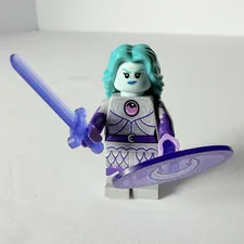 LEGO NIGHT PROTECTOR Minifigure w/ Sword & Shield Purple