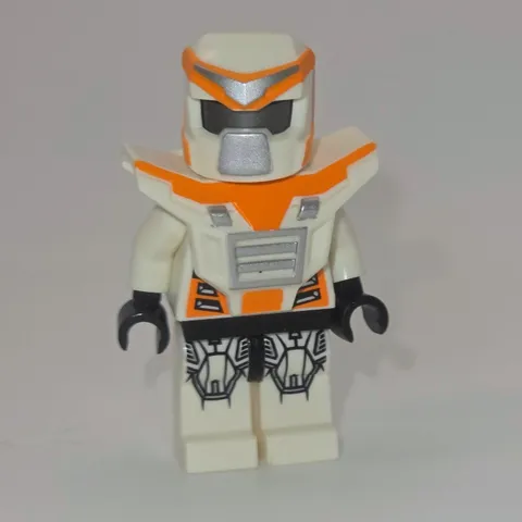 LEGO Battle Mech Minifigure White Orange Excellent 71000-13