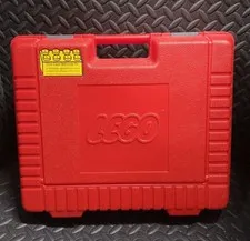 LEGO case Red Carrying Case Travel Storage Hard Case Lego Storage Vintage 1985